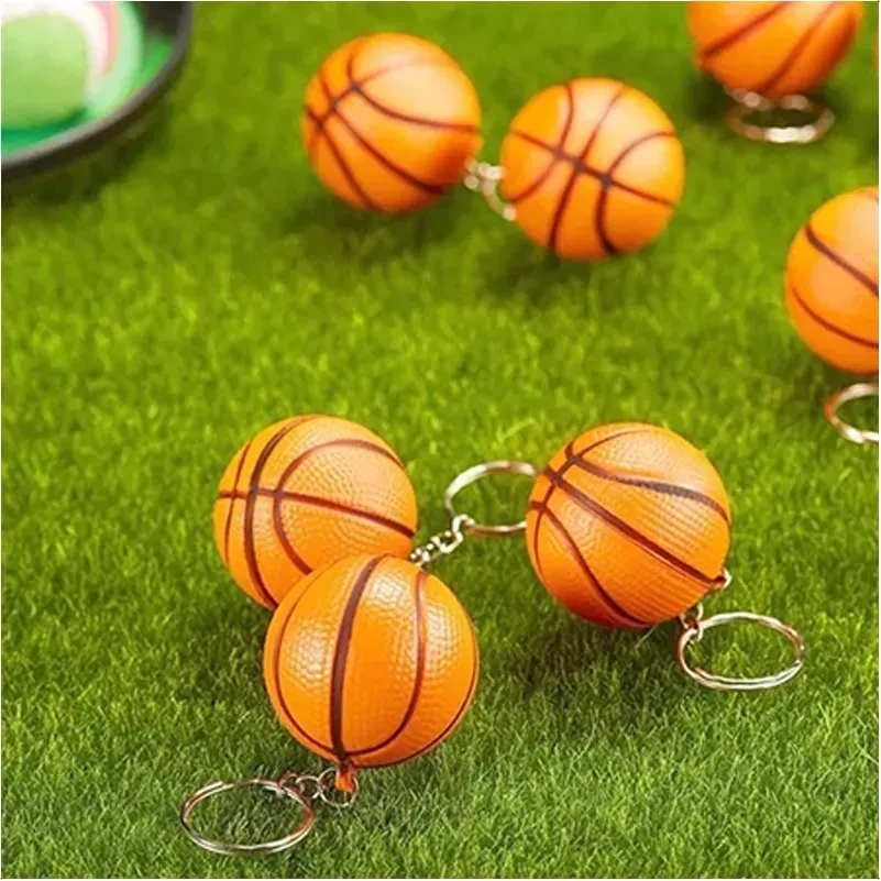 Sports Ball Stress Reliever Keychain 7