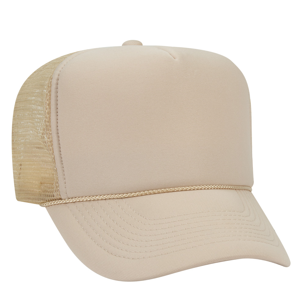 OTTO CAP® 5 Panel High Crown Mesh Back Trucker Hat 173