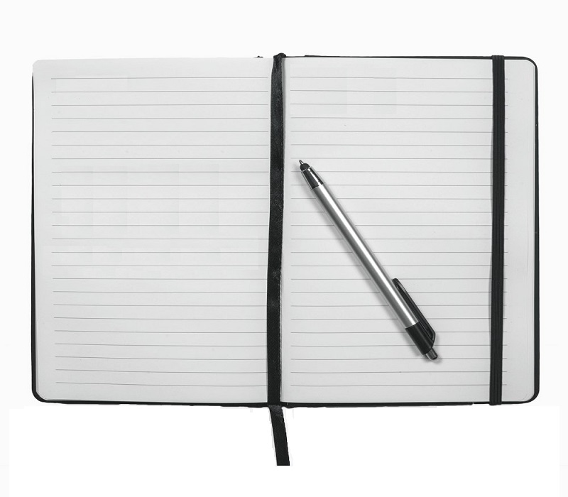Executive Notebook with Strap and Pen 2