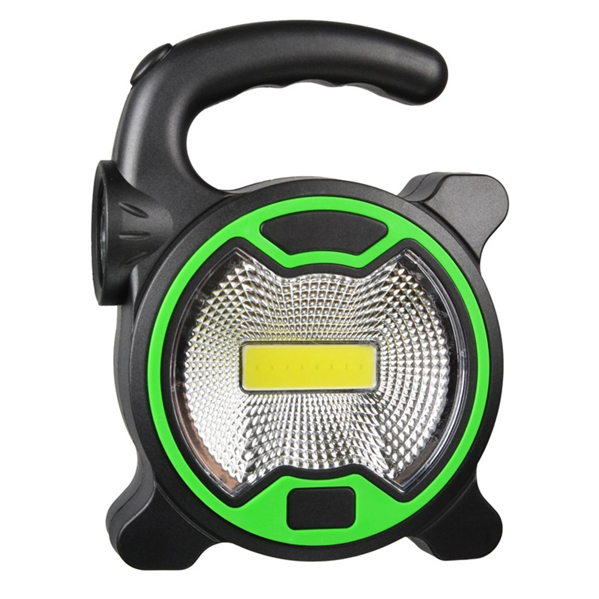 Portable LED COB Camping Flashlight with Side Torch Light 3