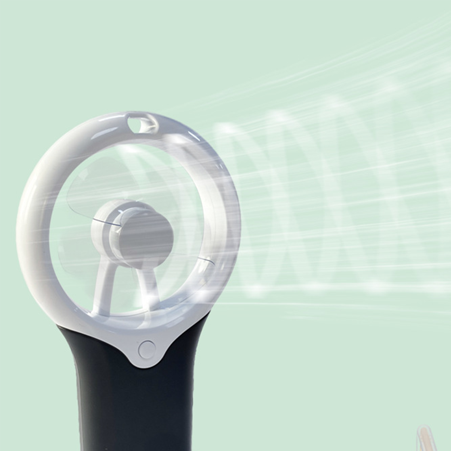 USB rechargeable handheld fan 5