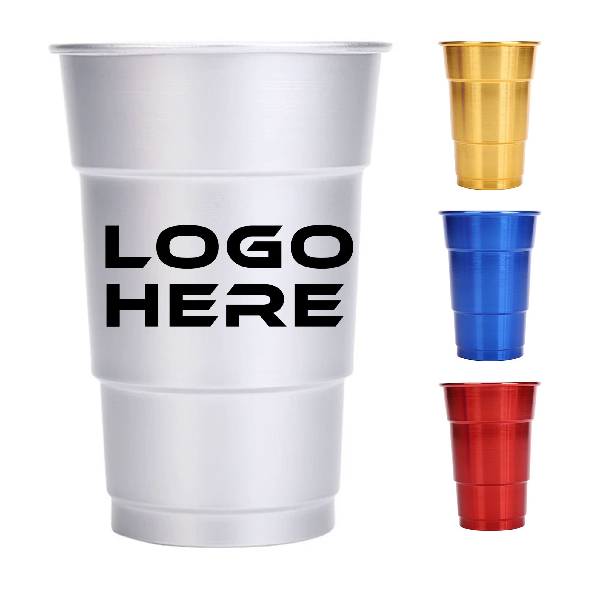 Recycled Aluminum Stadium Party Cup 16oz. 2