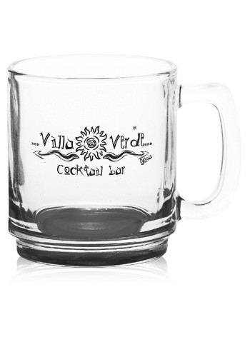 9 oz. Glass Coffee Mugs 5