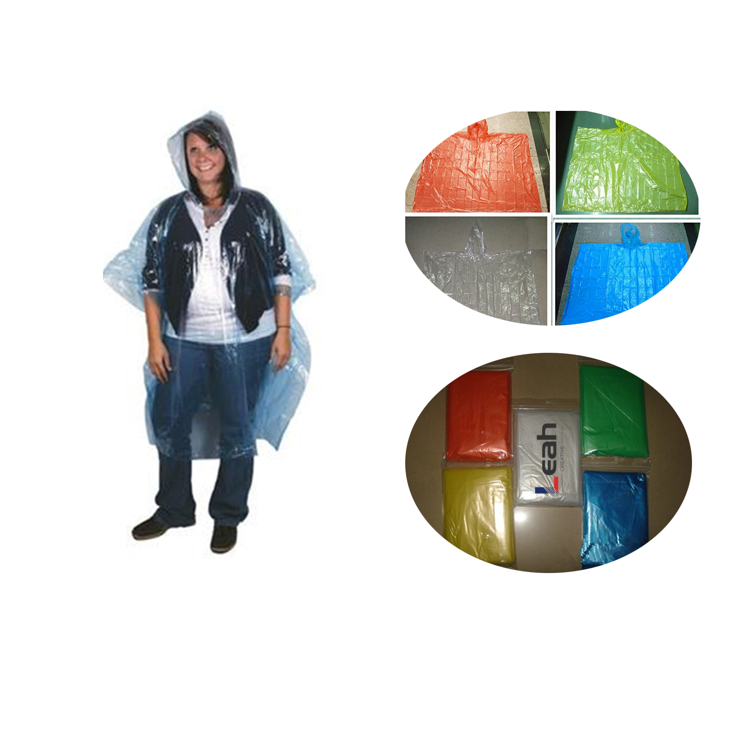 Thickened EVA Reusable Raincoat 2
