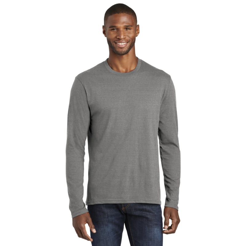 Port & Company Long Sleeve Fan Favorite Blend Tee. 50
