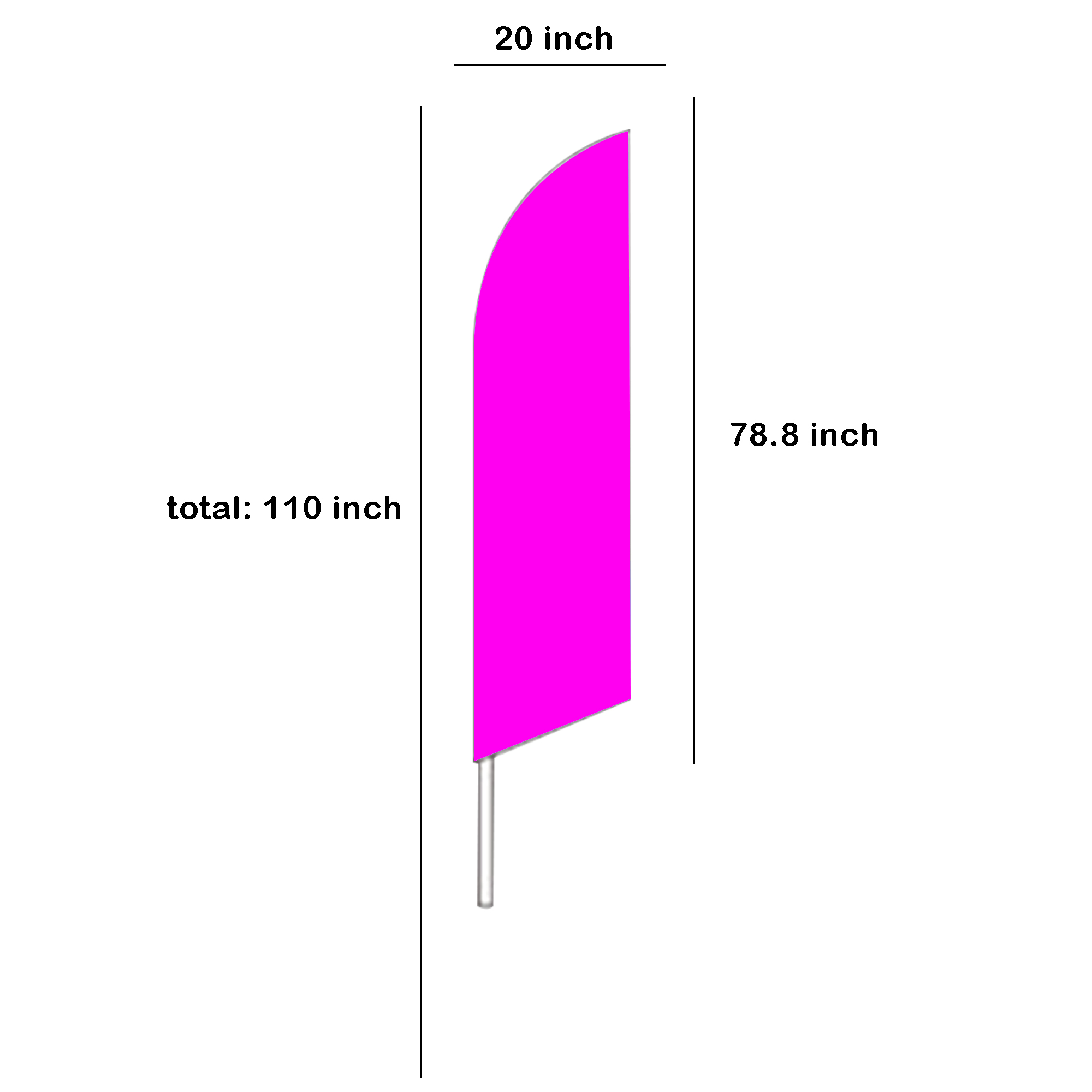 MOQ 5 Custom Feather Banner Flags 3
