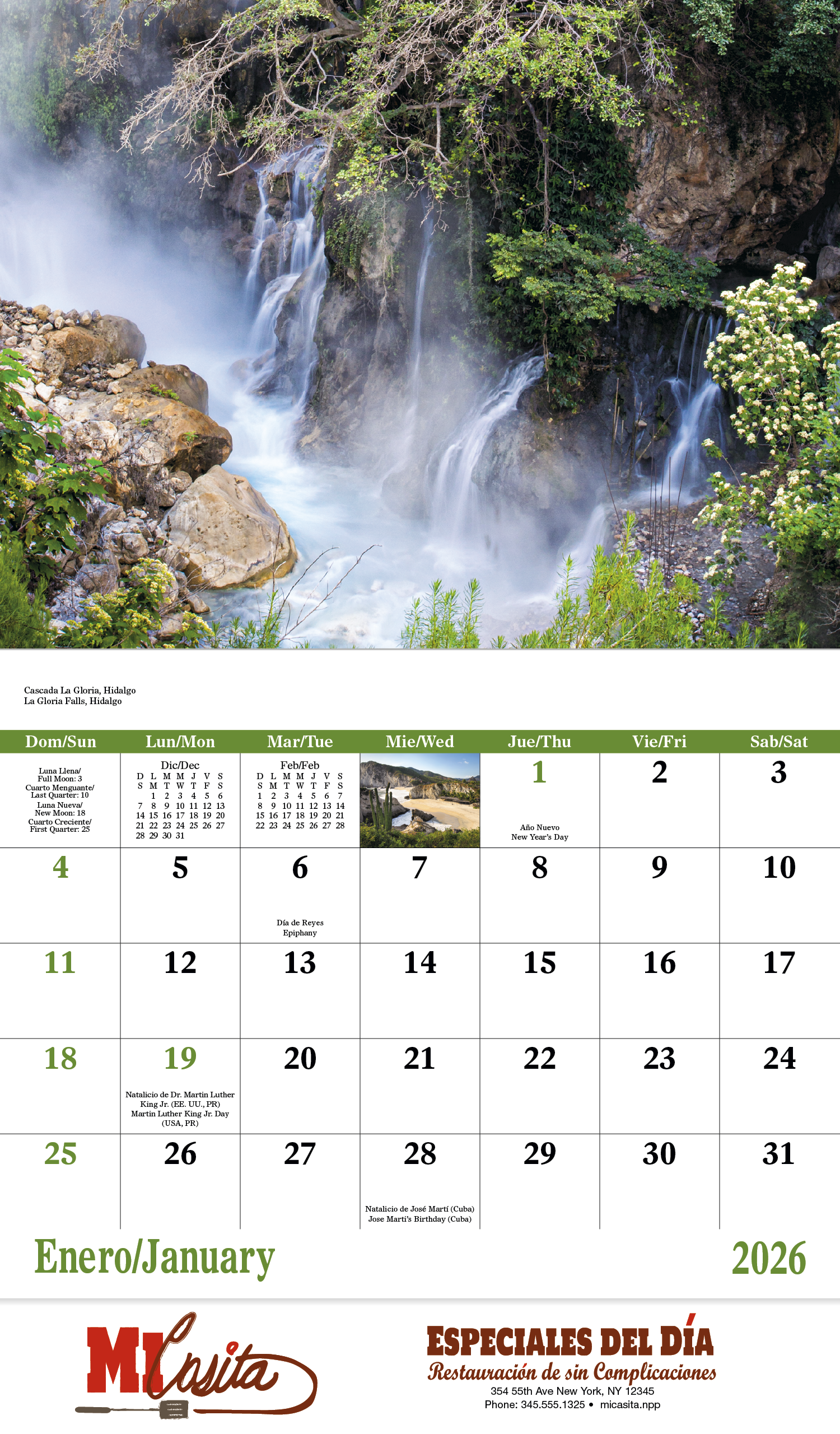 Good Value™ Mexico - Stapled Calendar 22