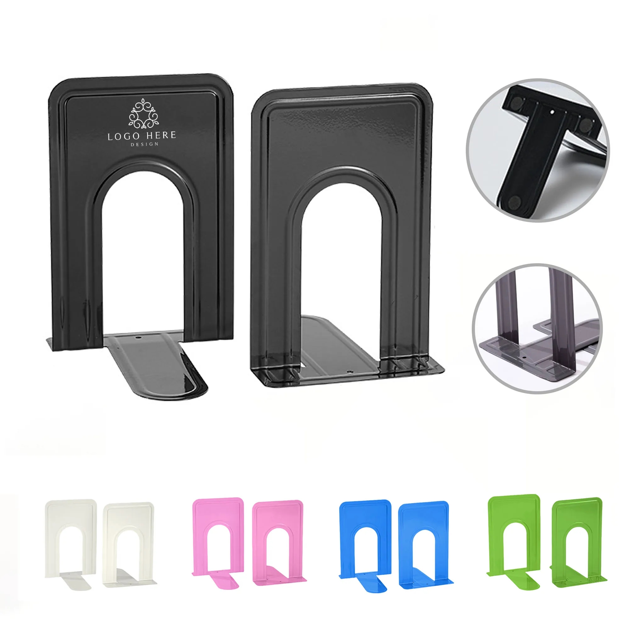 2 in 1 Metal Bookend Candy Color 2