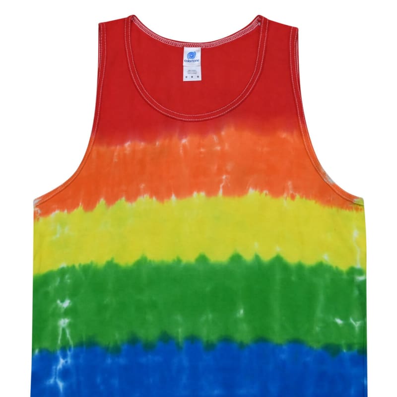 Tie-Dye Adult 5.4 Oz. 100% Cotton Tank Top 5