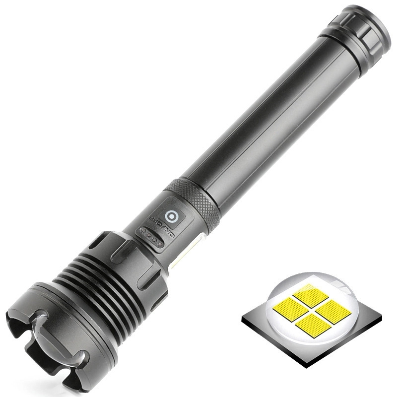 Custom Rechargeable Zoomable Flashlights 4