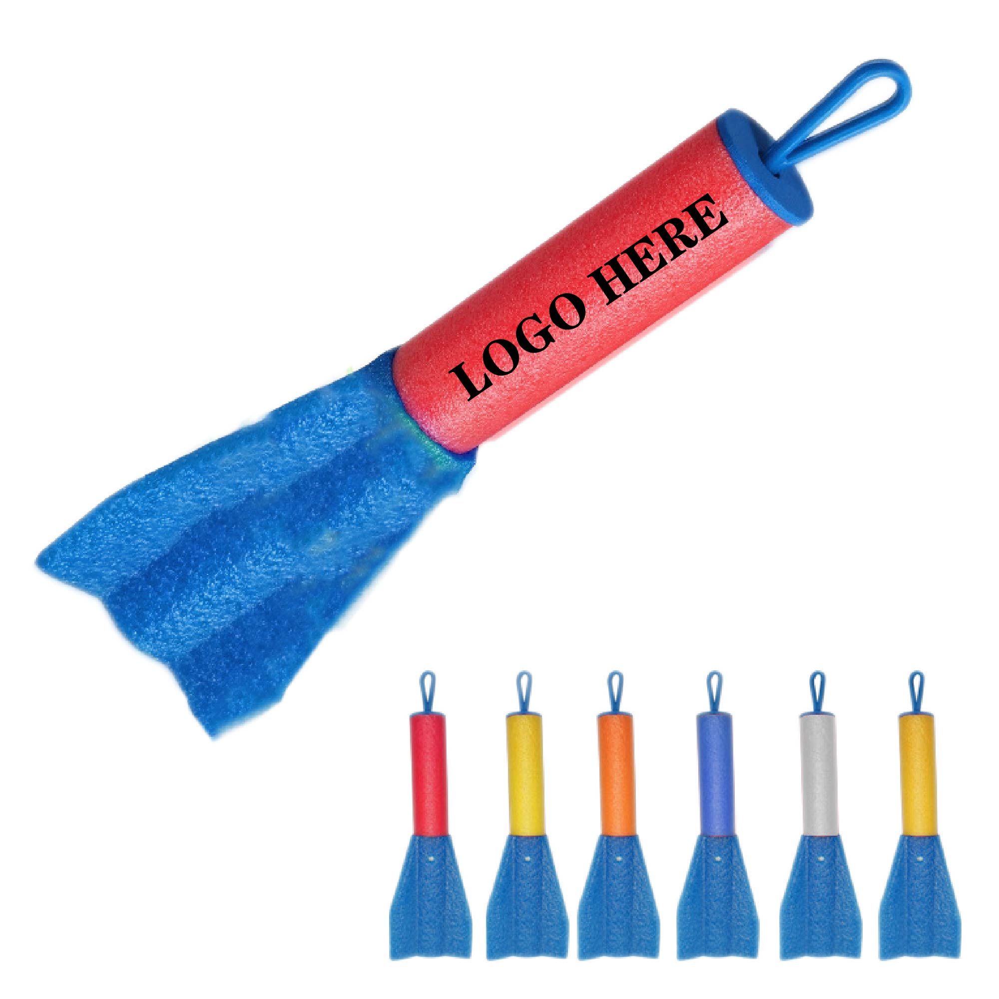 Mini Blast Foam Bungee Rocket Toy 1