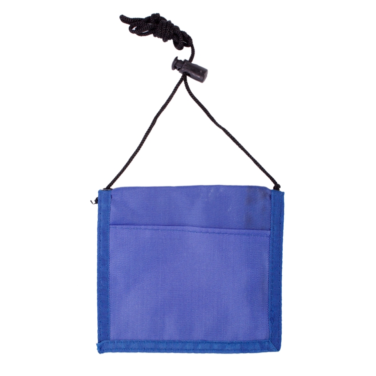 210D Nylon Bi-Fold Neck Wallet Badge Holders -Close out 12