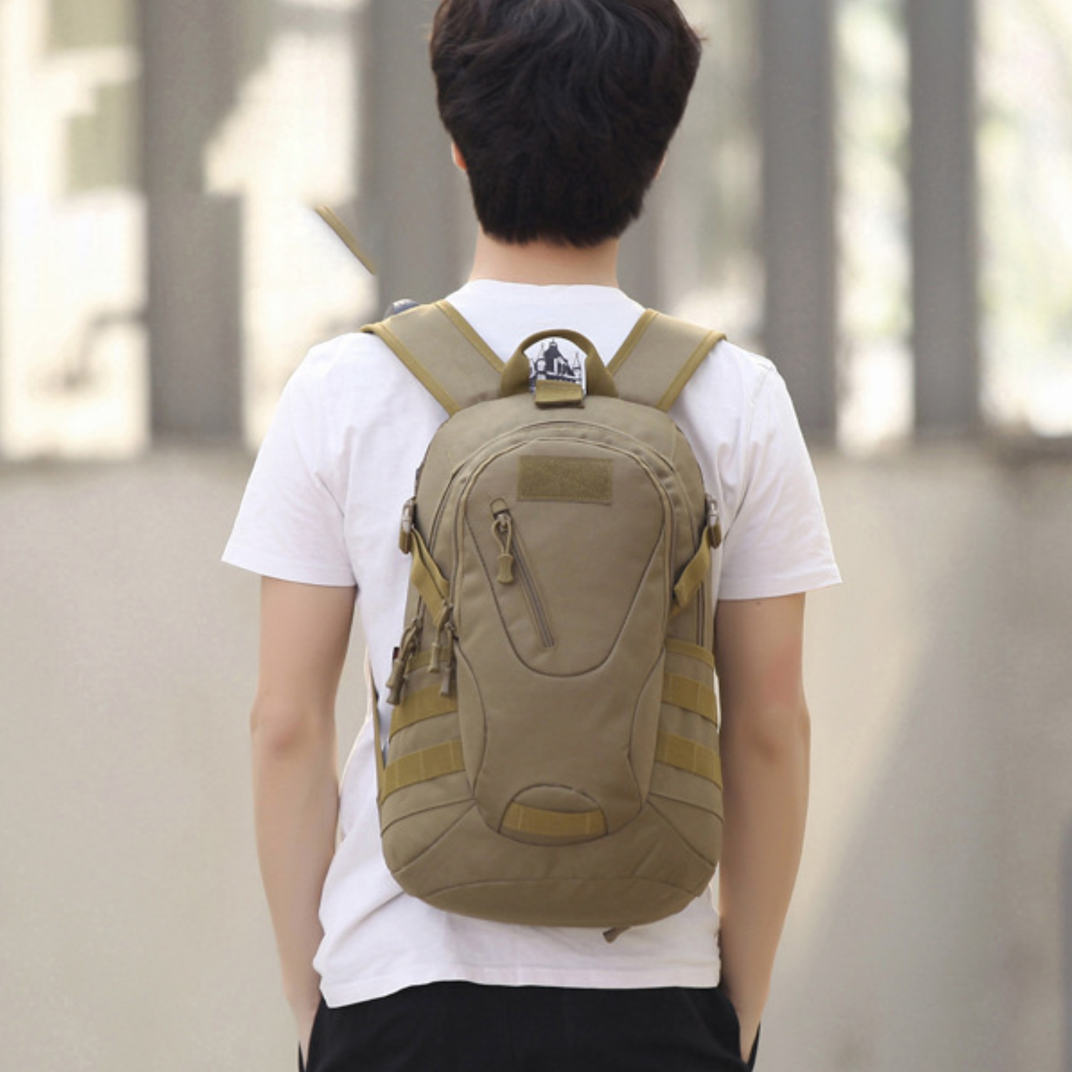 Waterproof Polyester Tactical Camouflage Backpack 4