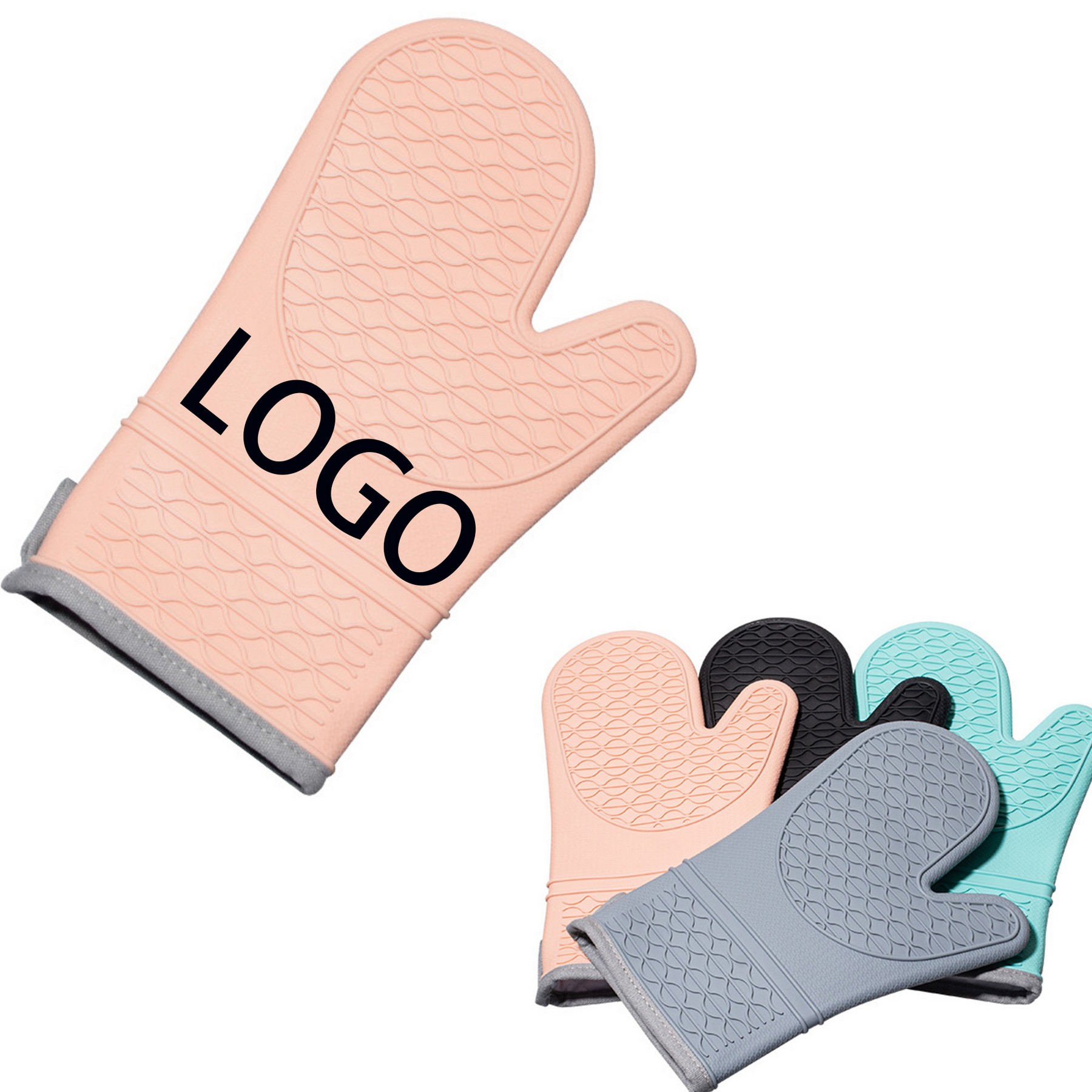 Microwave Two Finger Kitchen Cleaning Gloves