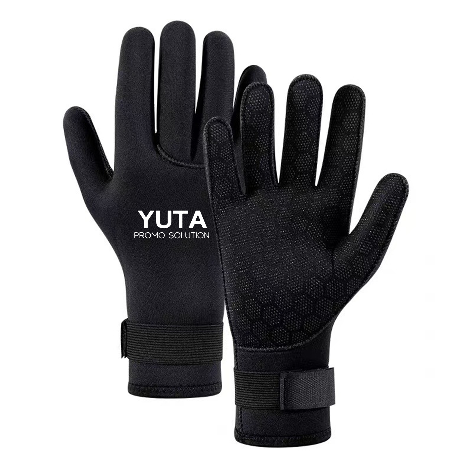 Neoprene Anti Slip Diving Gloves w/ Adjustable Wrist Strap 3