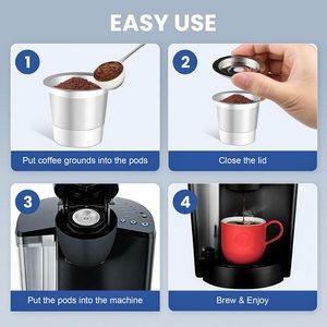 Reusable K Cups Coffee Pod Filters 3