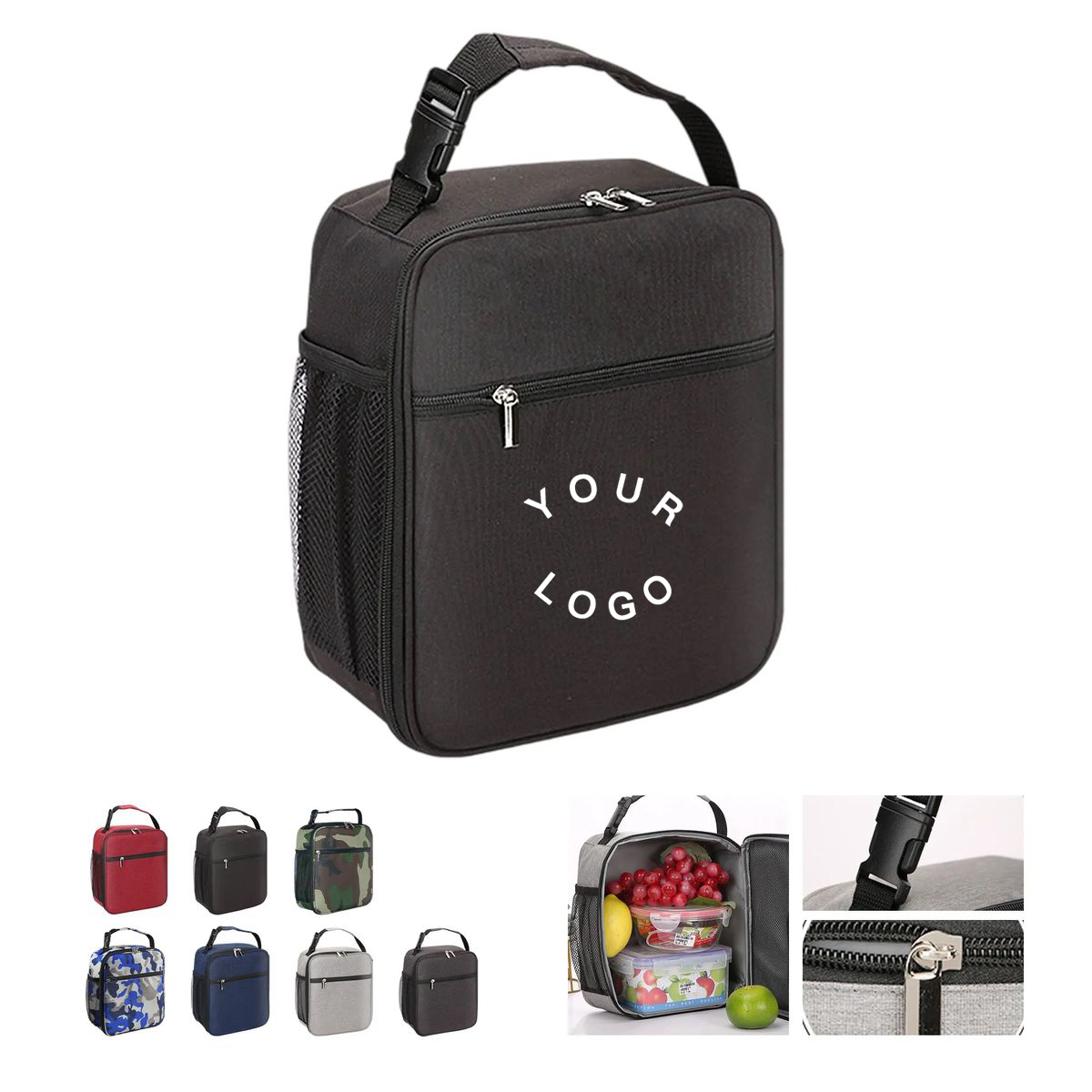 Oxford PEVA Insulated Cooler Bag with Large Capacity 2