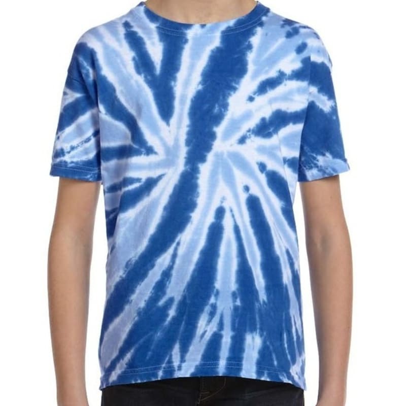 Tie-Dye Youth 5.4 Oz., 100% Cotton Twist Tie-Dyed T-Shirt 9