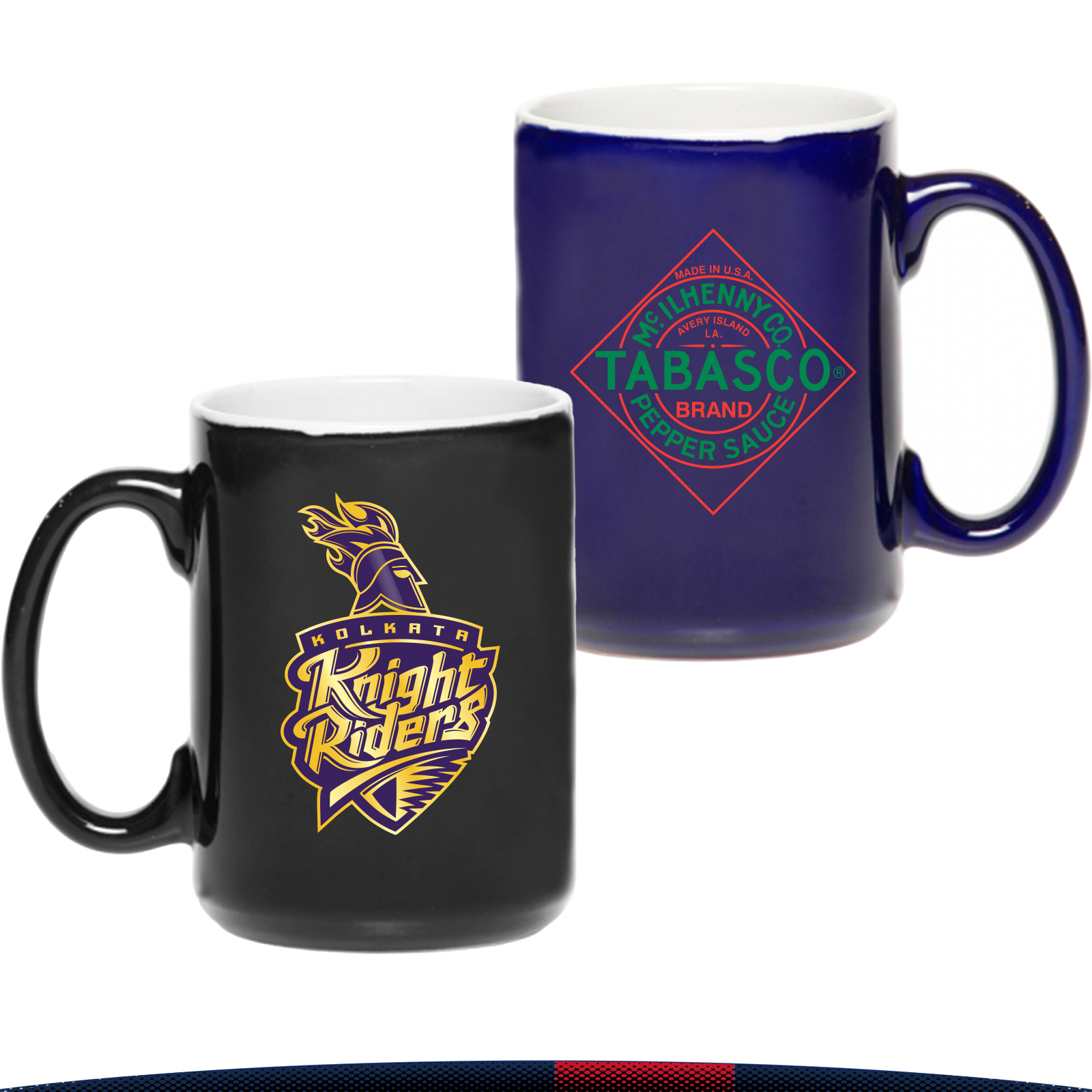 15 oz. Zappy Two Tone Coffee Mugs 5