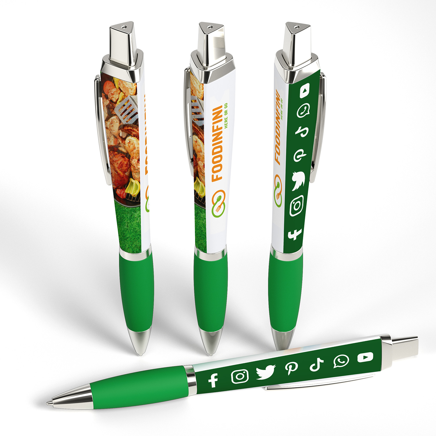 Retractable Performance Pen™ with Clip 8