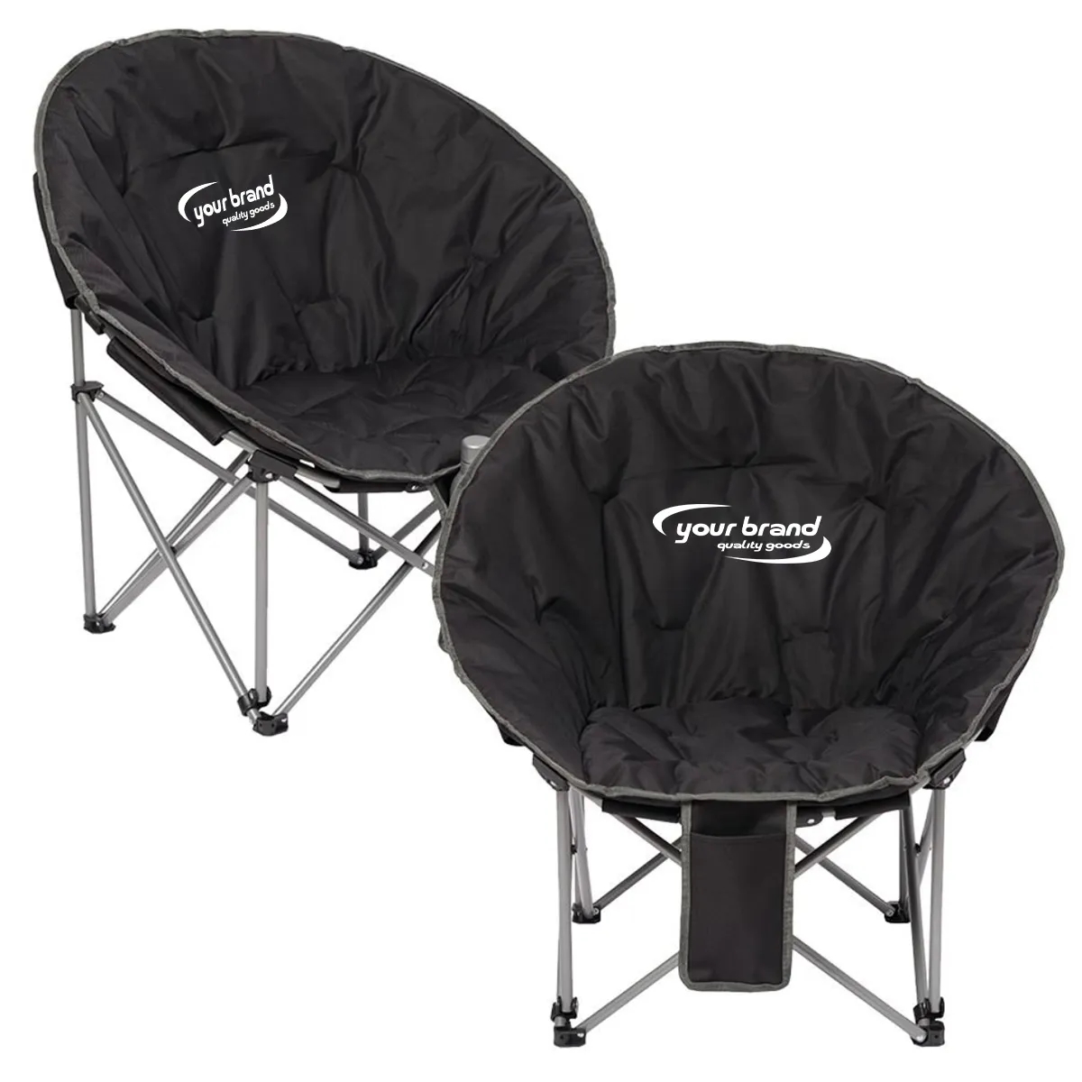 Folding Moon Chair ( 400lbs Capacity) - Personalization 6
