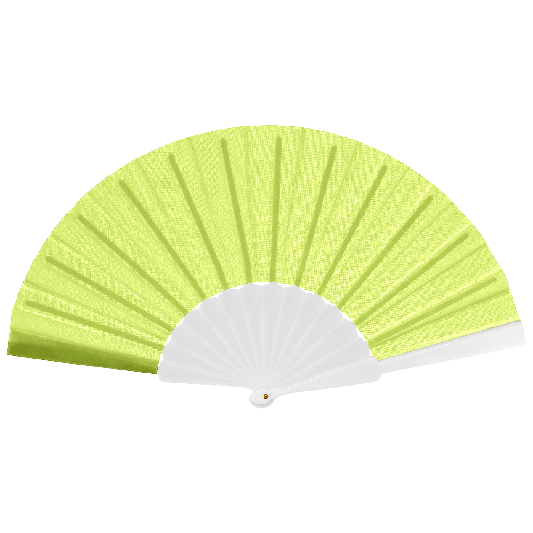 Full-color Folding Polyester Fans With Plastic Handle 9