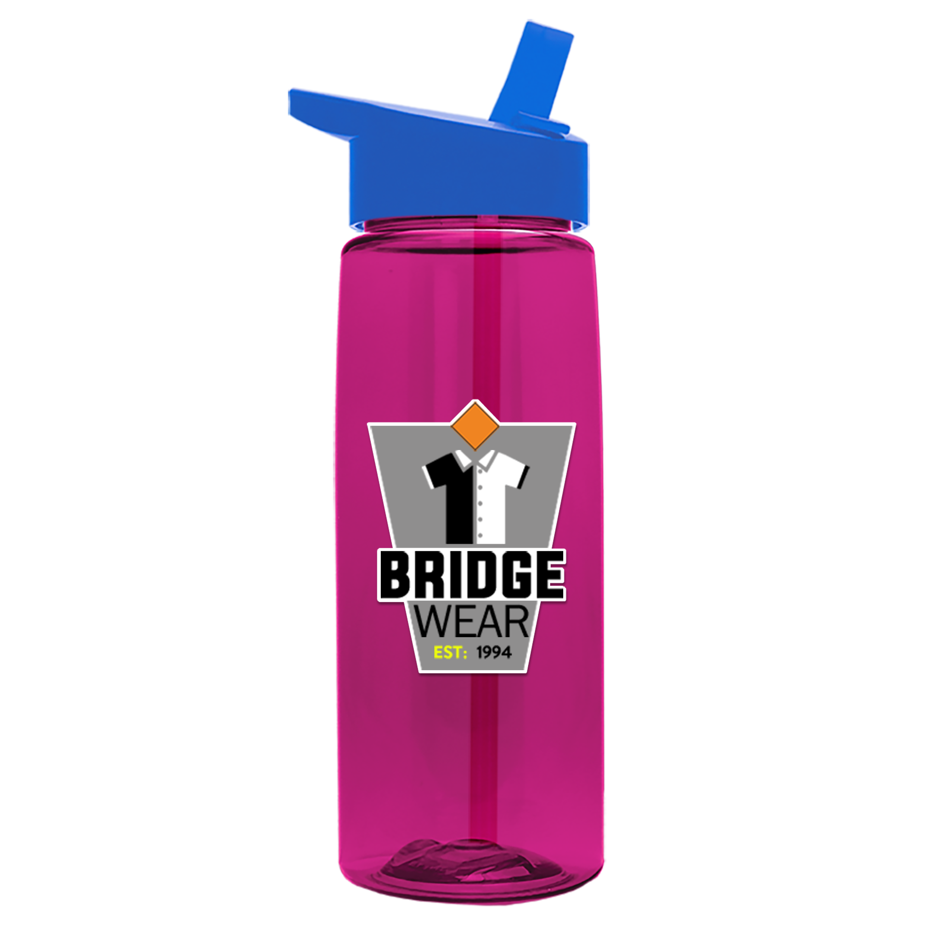 Garyline® Flair Tritan® Bottle with Flip-Straw Lid - 26 oz. 876