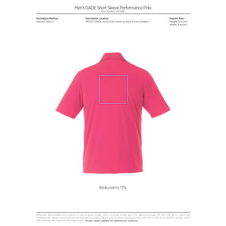 Men's DADE Short Sleeve Polo 285