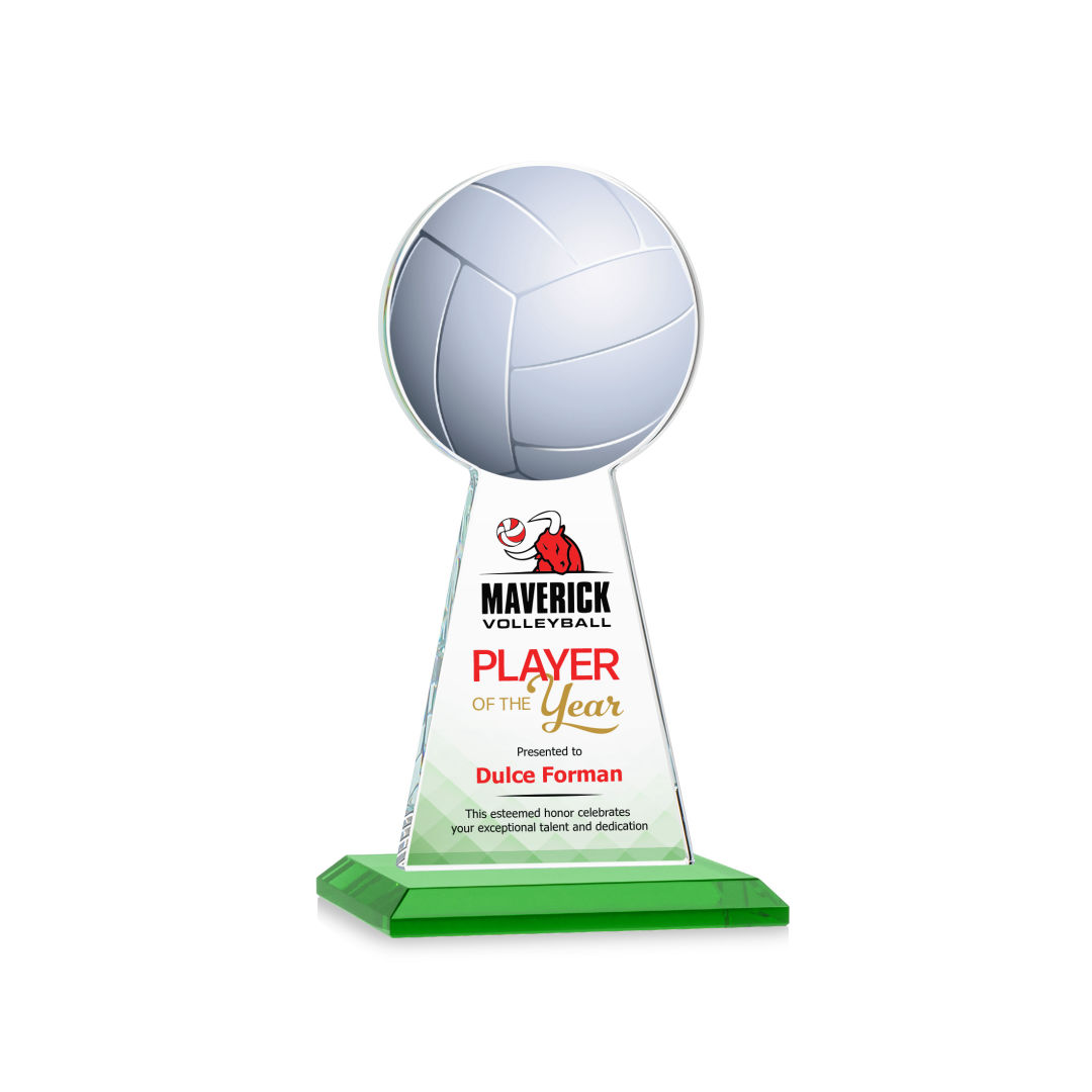 Edenwood Volleyball VividPrint™ Award - Green 6