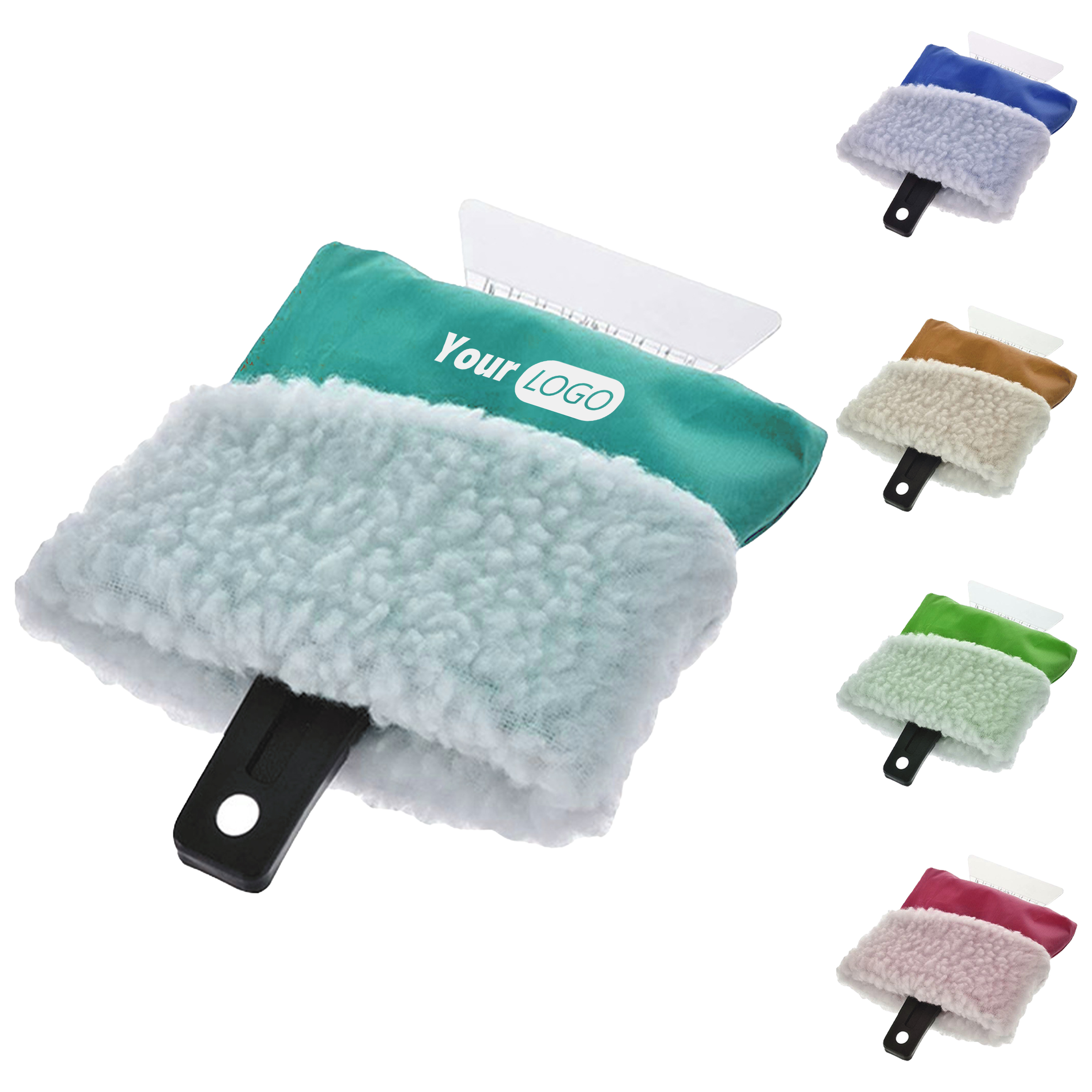 Abs Durable Snow Shovel With Warm Waterproof Gloves For Winter Tasks 2