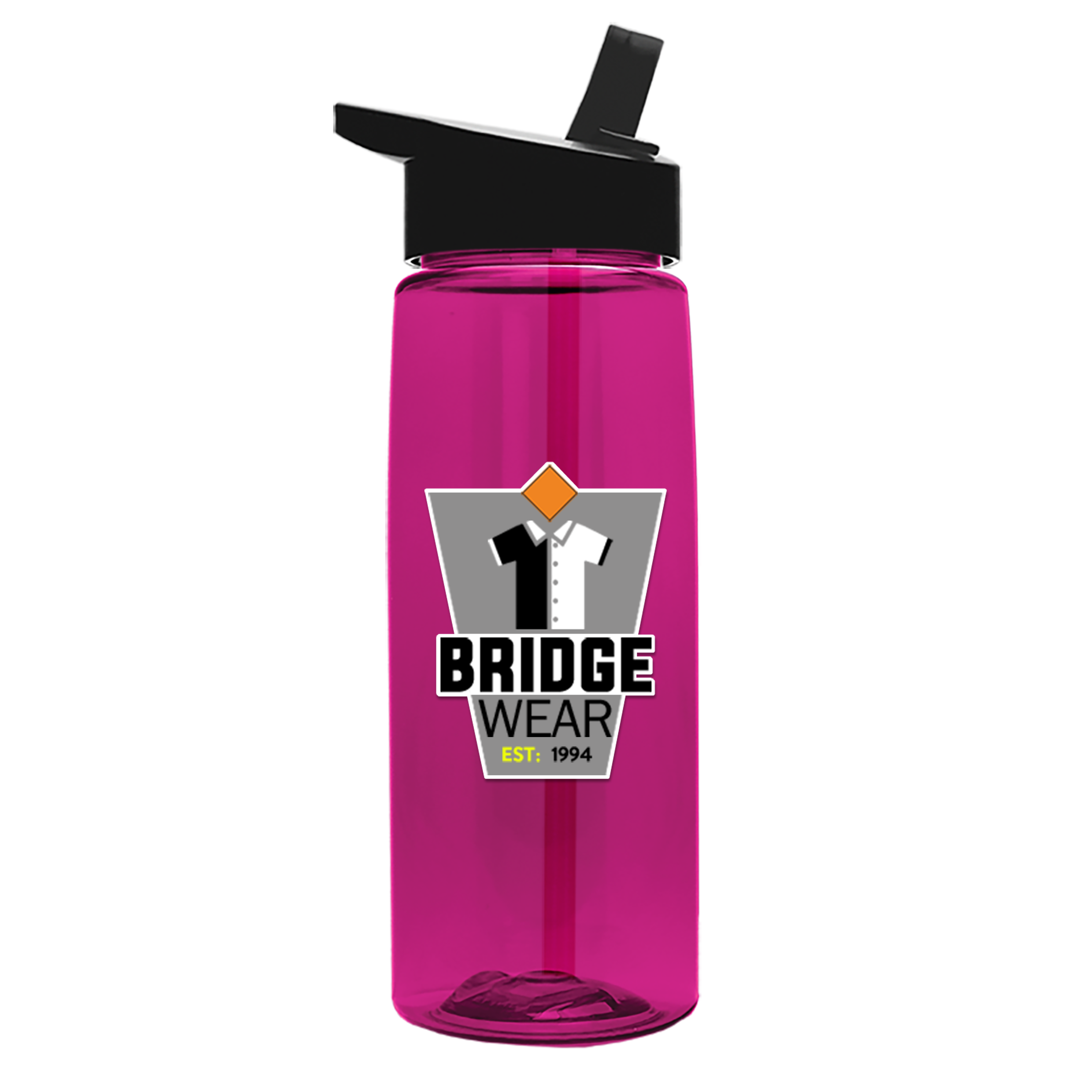 Garyline® Flair Tritan® Bottle with Flip-Straw Lid - 26 oz. 155