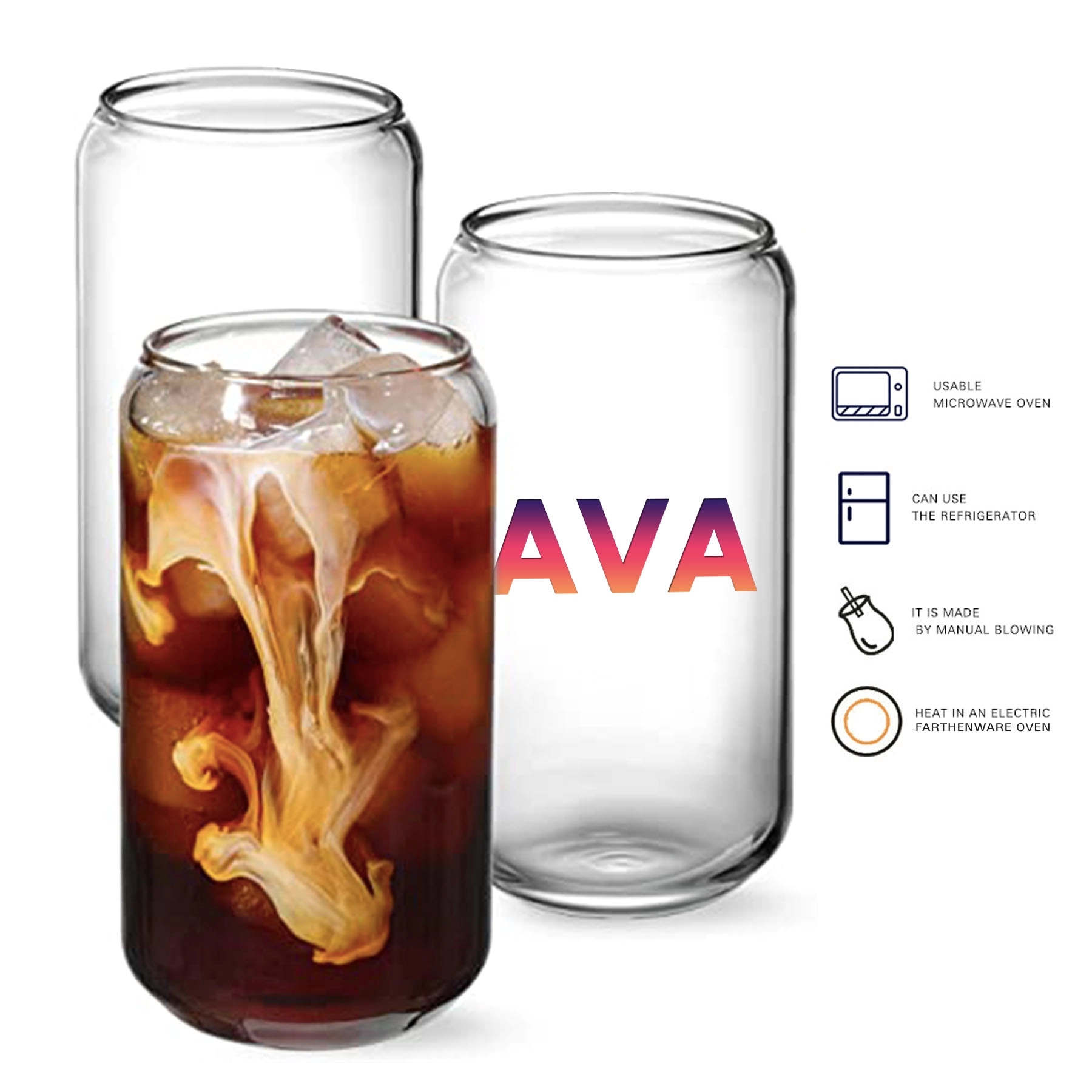 Transparent Glass Cup 1