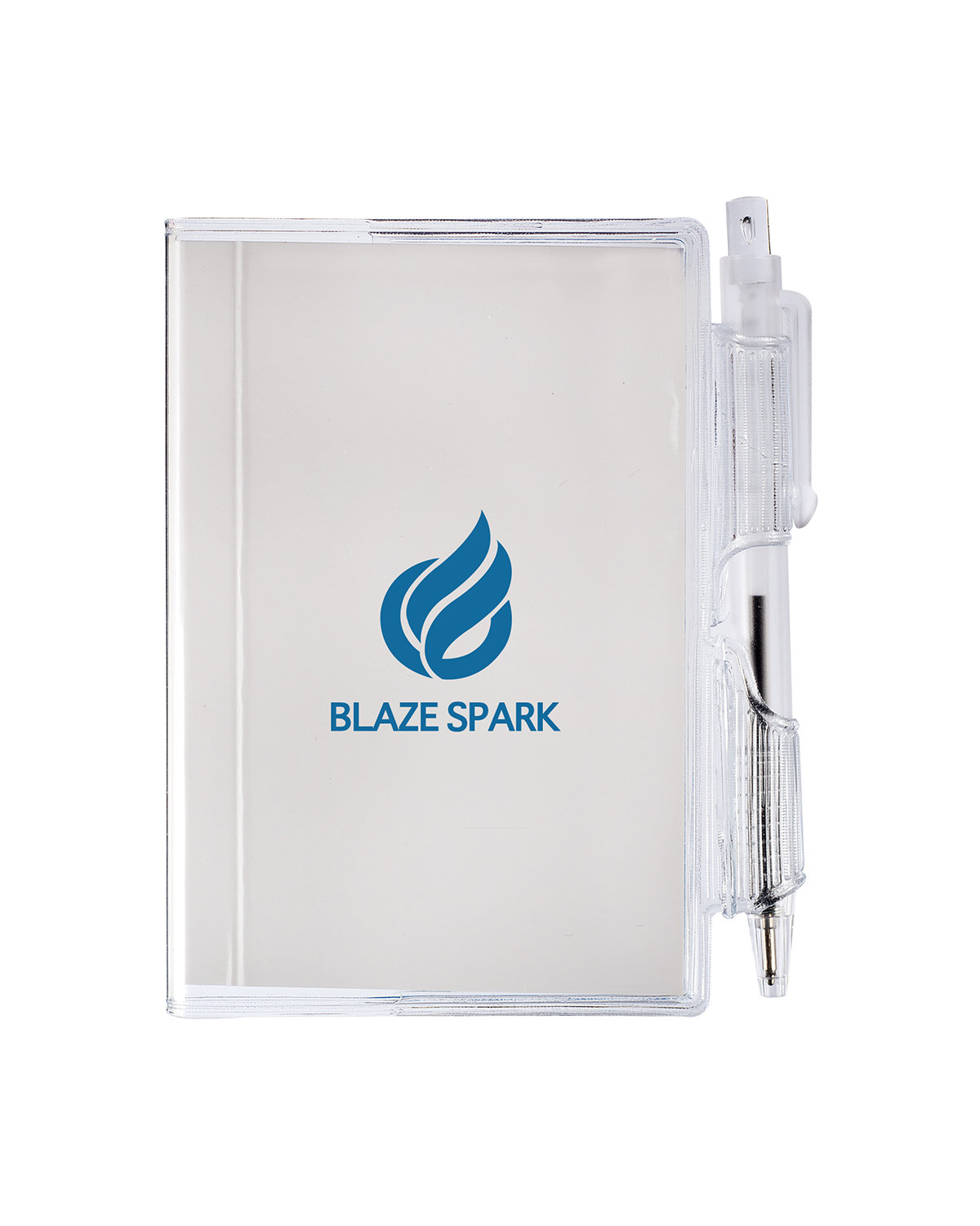 Clear-View Jotter Notebook & Pen 3.375" x 4.125" 2