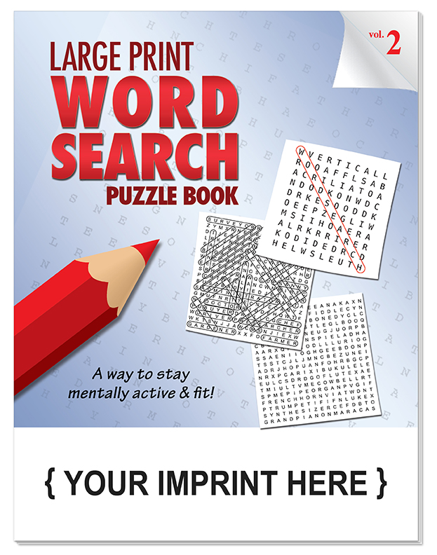 PUZZLE BOOK - LARGE PRINT Word Search Puzzle Book - Volume 2 5