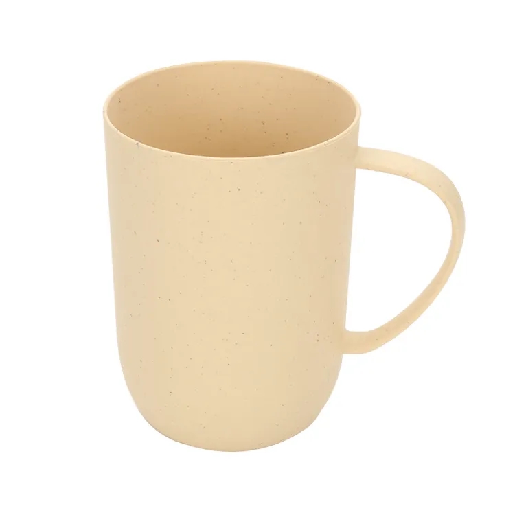 Customized wheat straw mouthwash cup 3
