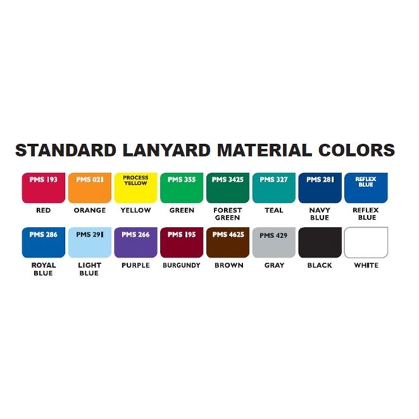 3/4" Euro Soft Lanyard 5