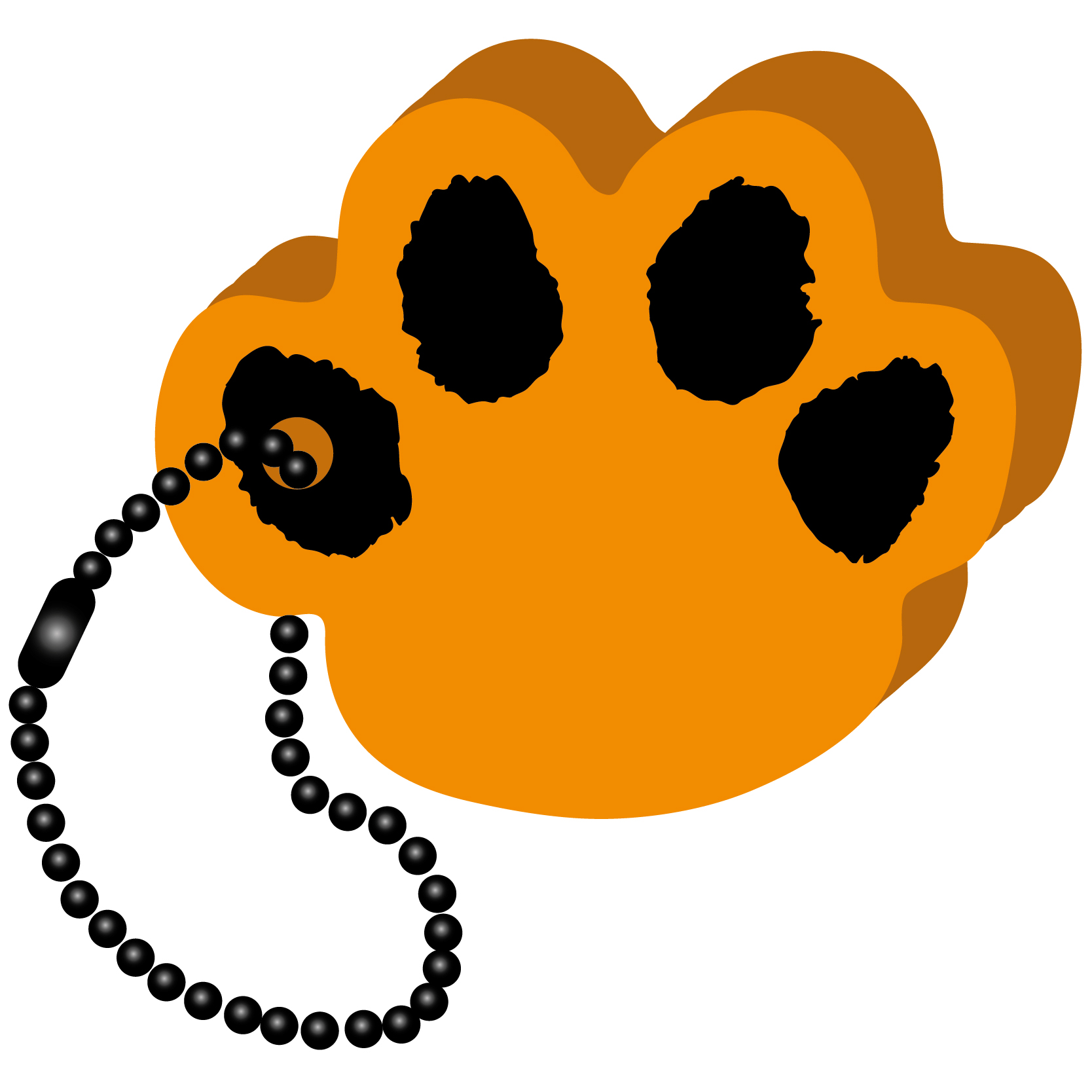 Paw Key Tag 10
