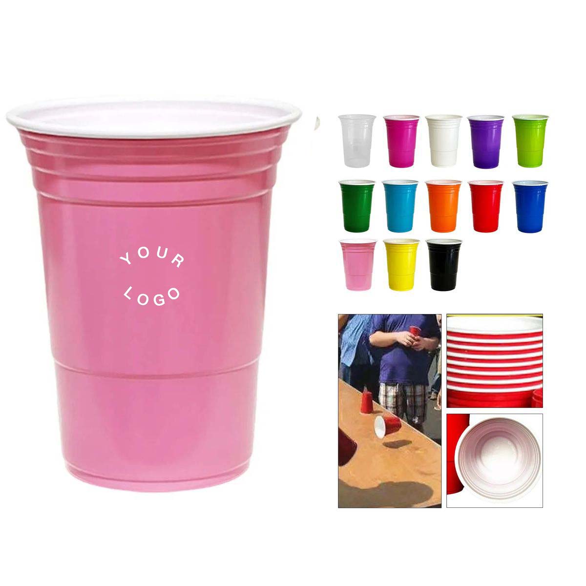16oz Plastic Cup for Drinking and Gatherings 15