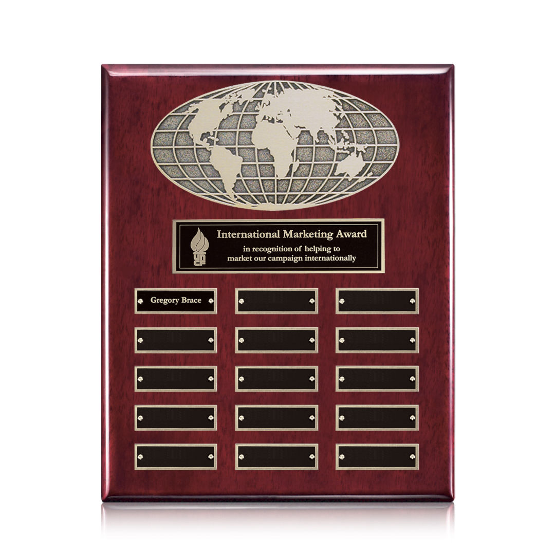 World (Vert) Perpetual - Rosewood Finish 6
