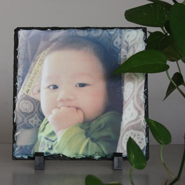 Full Color Matte Rectangular Stone Frame (7.5" x 7.5") 2