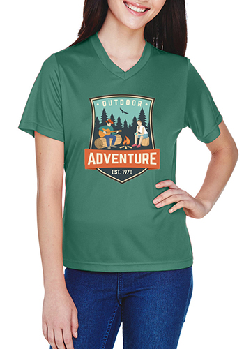 3.8 oz 100% Polyester Interlock with Moisture -Wicking and UV Protection 61