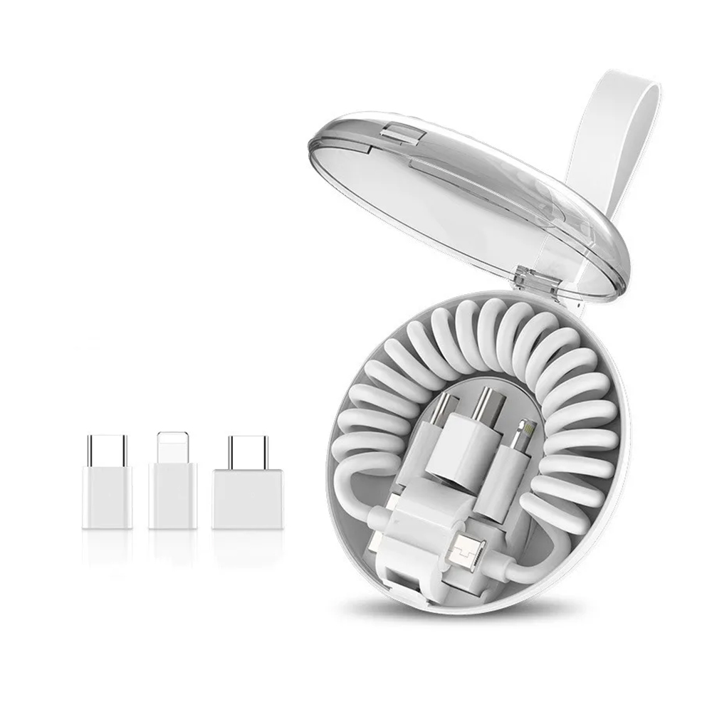 PocketCoil 3-in-1 Retractable Travel Charger 2