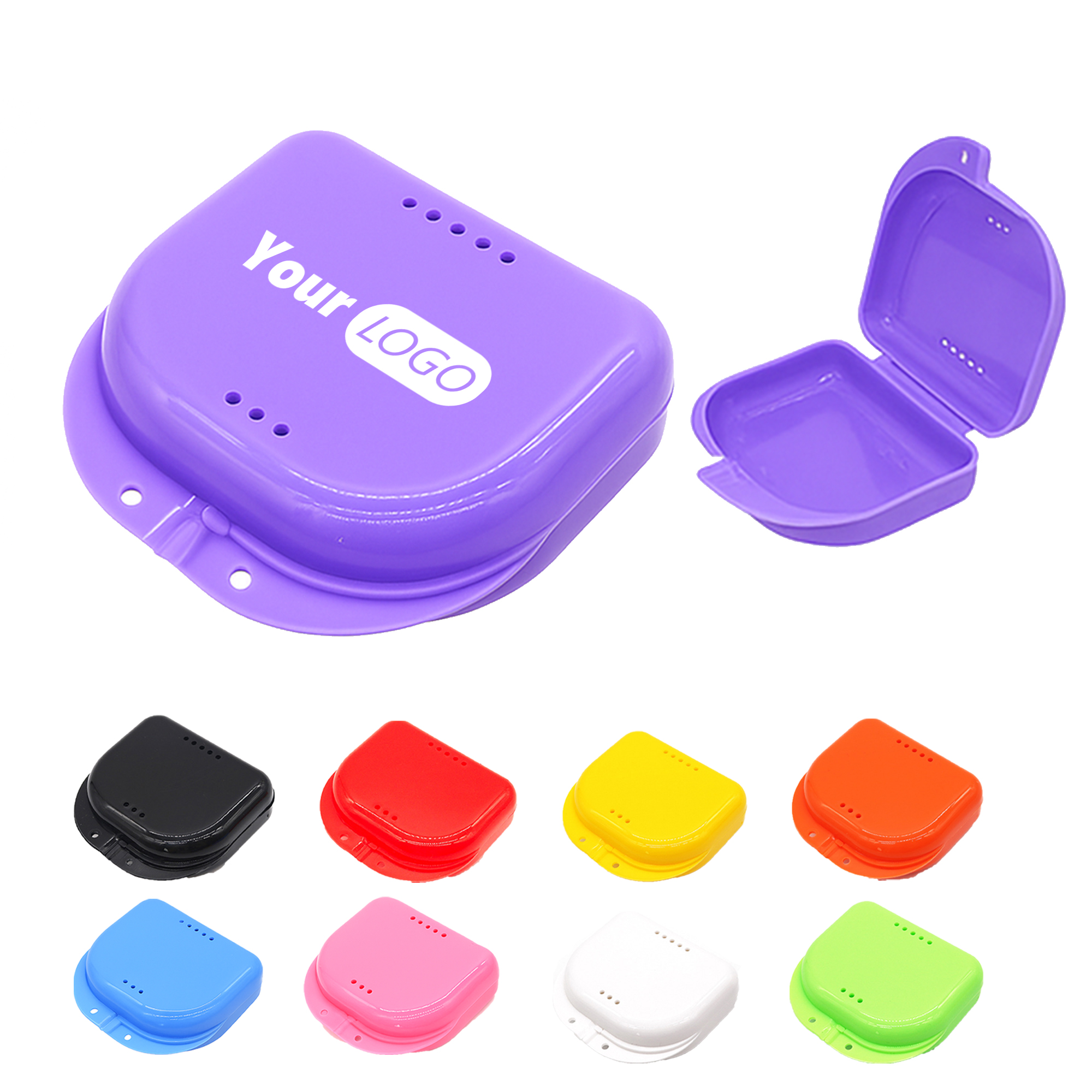 Snap Lock Orthodontic Mouth Guard Case 5