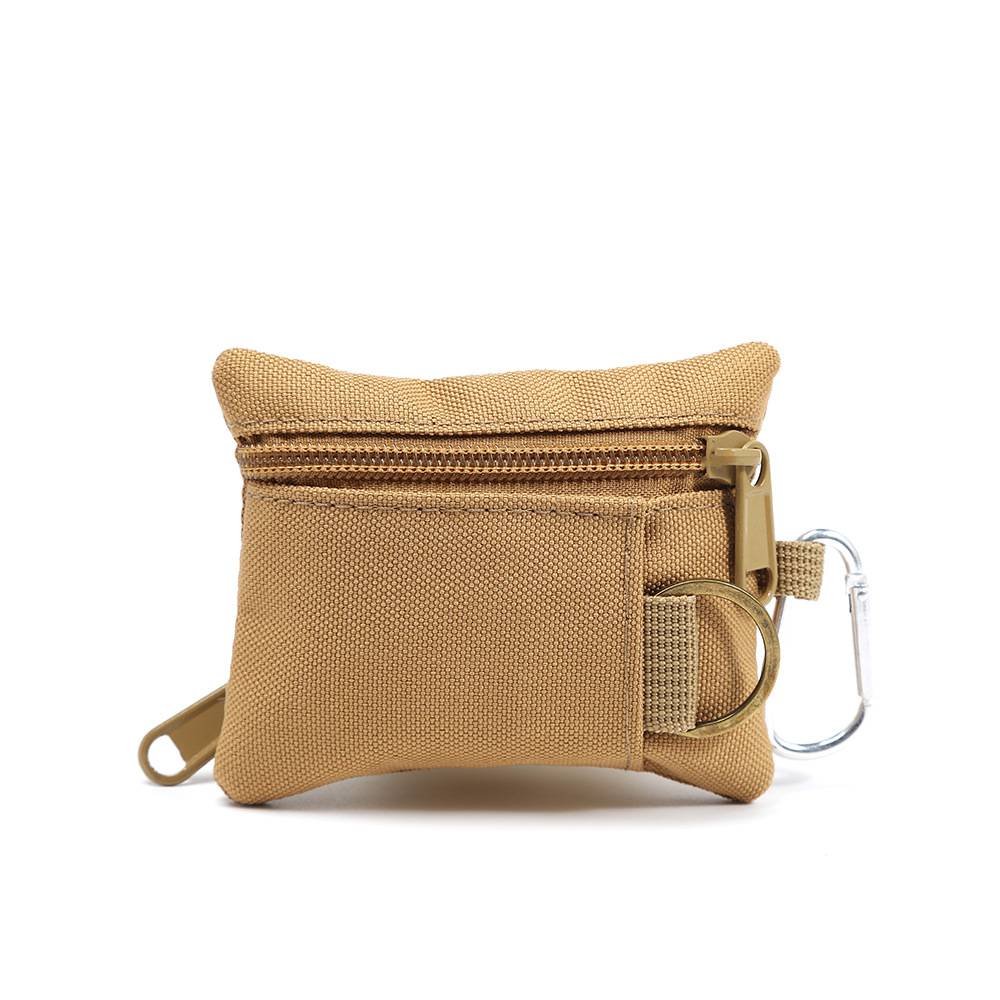 Mini Size EDC Utility Pouch Bag Waist Pack w/ Carabiner 4
