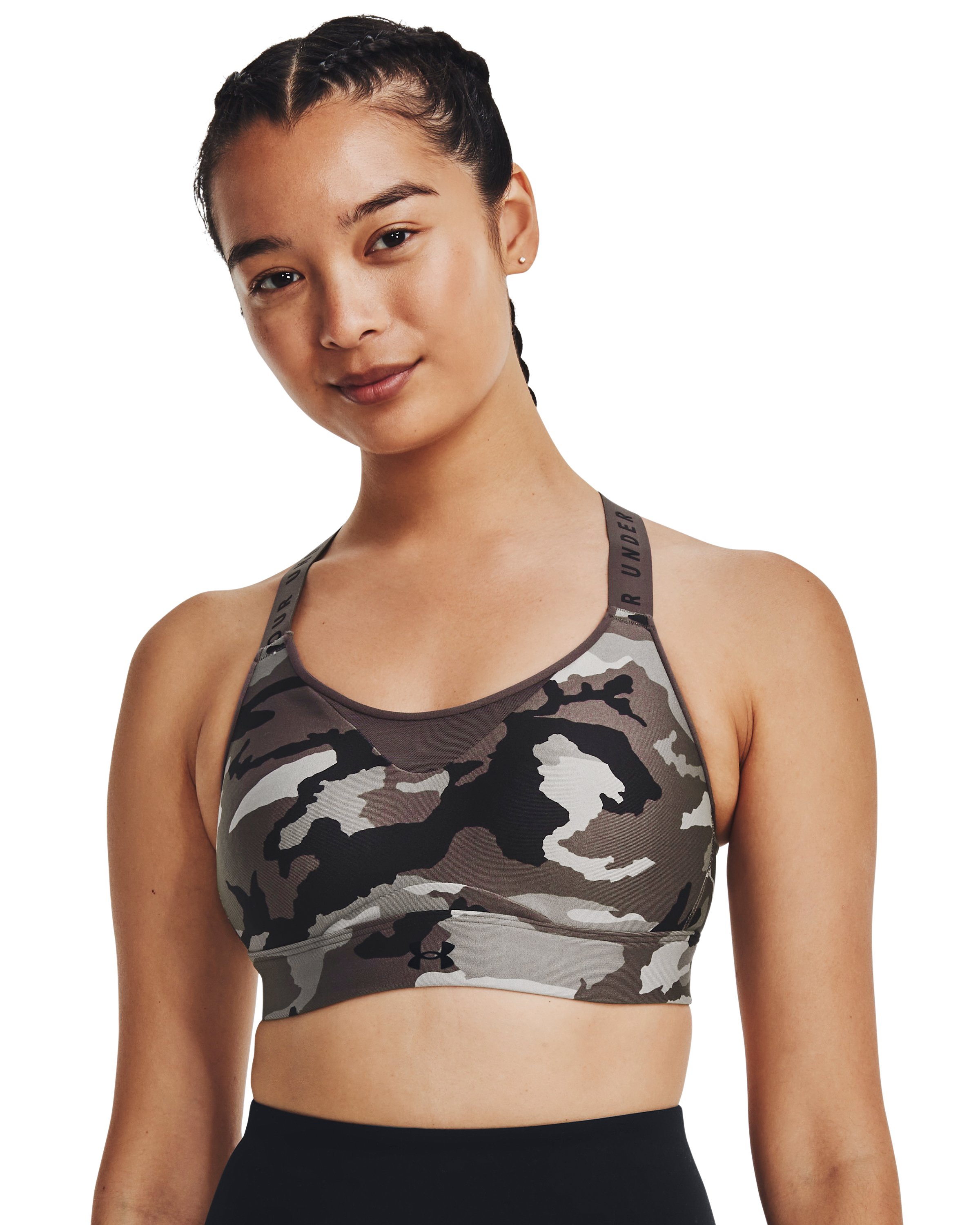 UA Infinity High Printed Women's Sports Bra 6