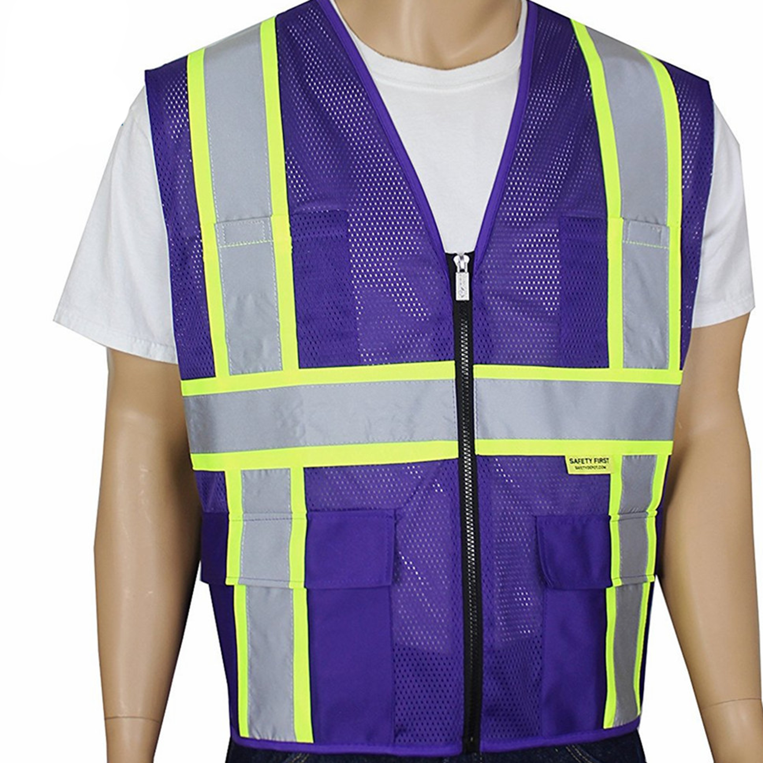 Lightweight Reflective Safety Hi Vis Vest 2