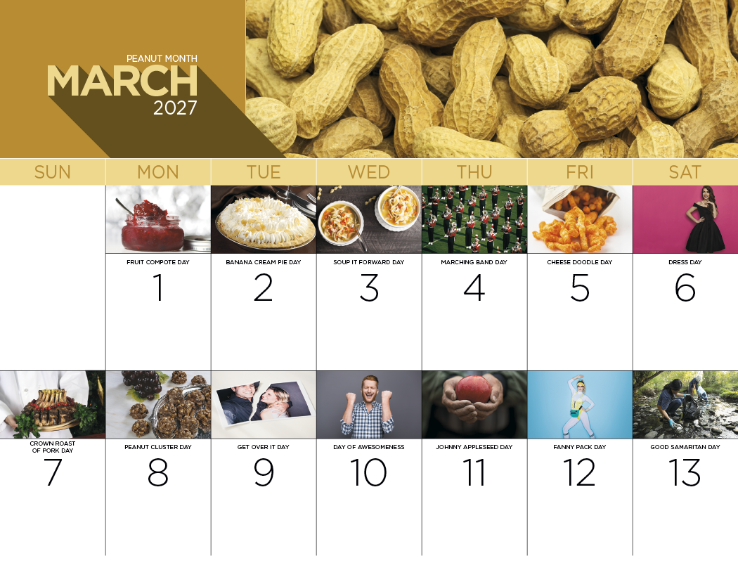 Good Value™ National Day - Stapled Calendar 49