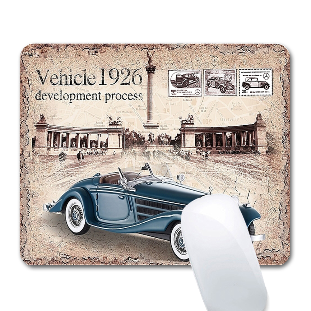 7'' x 8 2/3'' x 1/16'' Soft Thin Mouse Pad 9