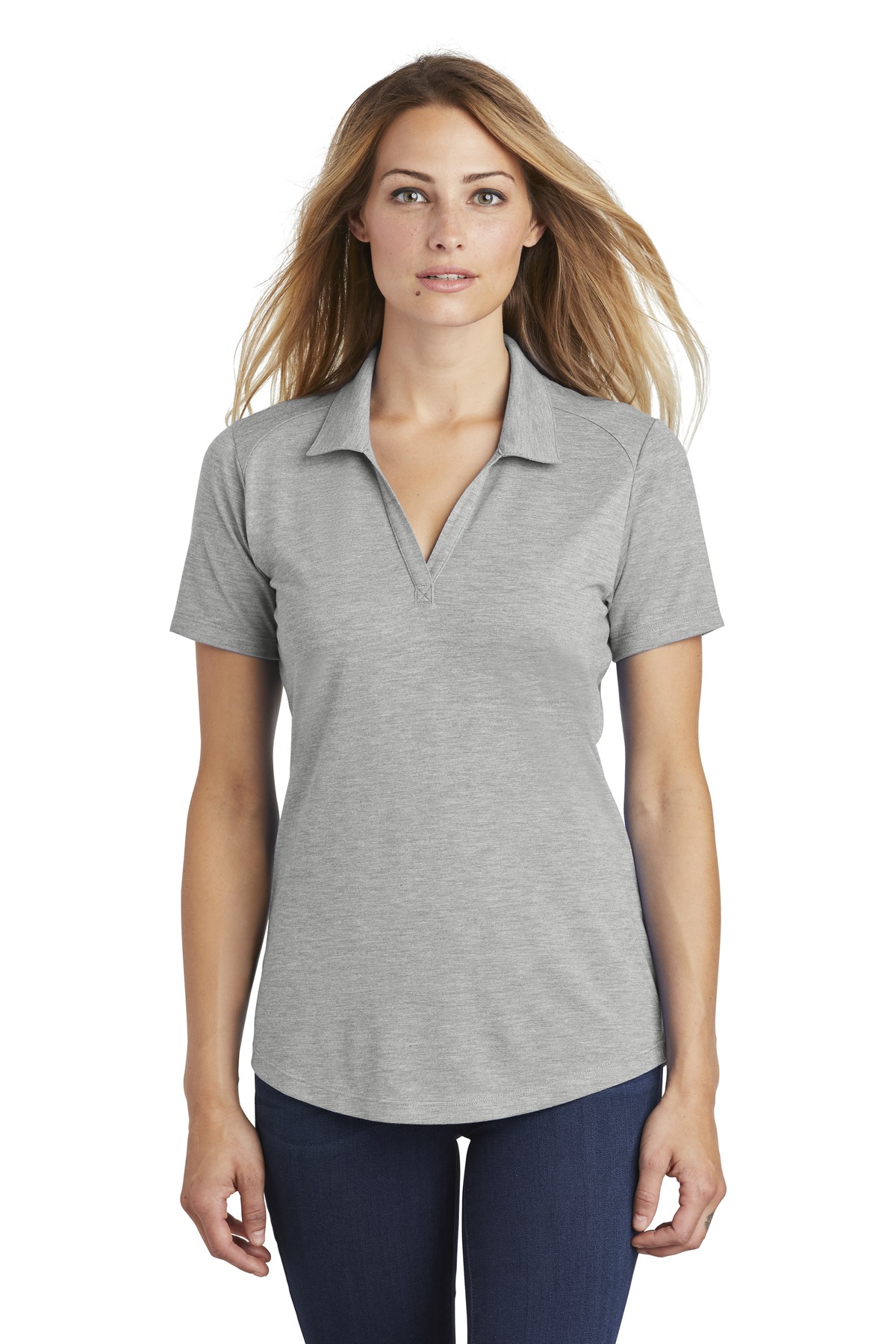 Sport-Tek® Women's PosiCharge Tri-Blend Wicking Polo 11