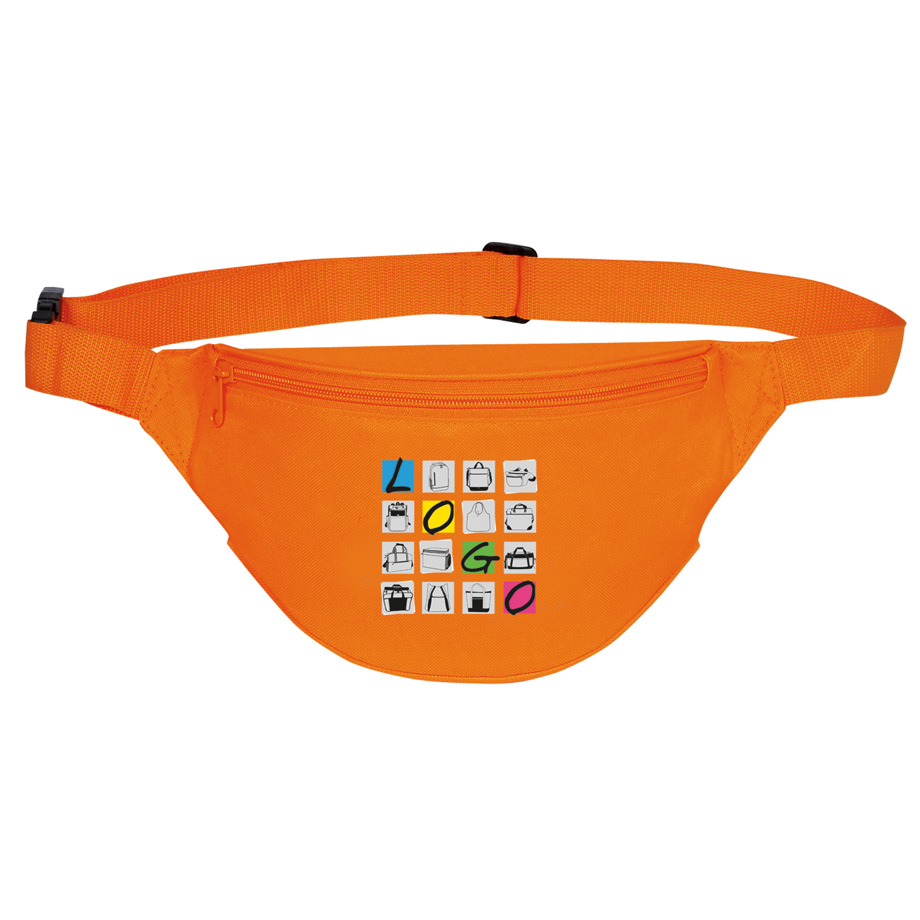 2-Zipper Fanny Pack 7